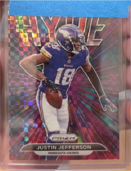 2021 Panini Prizm #H-5 Justin Jefferson — front