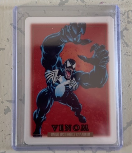 2024 Marvel Masterpieces '92 Platinum #97 Venom — front