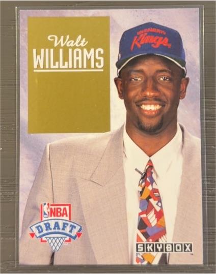 1992-93 SkyBox Draft Picks #DP7 Walt Williams — front