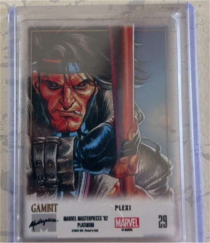 2024 Upper Deck Marvel Masterpieces '92 Plexi Gambit #29 — front