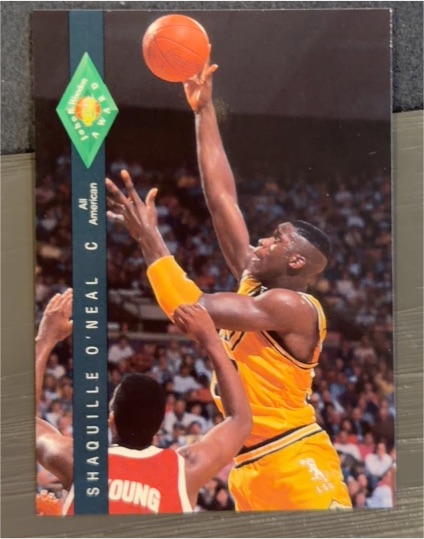 1992 Classic Four Sport #318 Shaquille O'Neal — front
