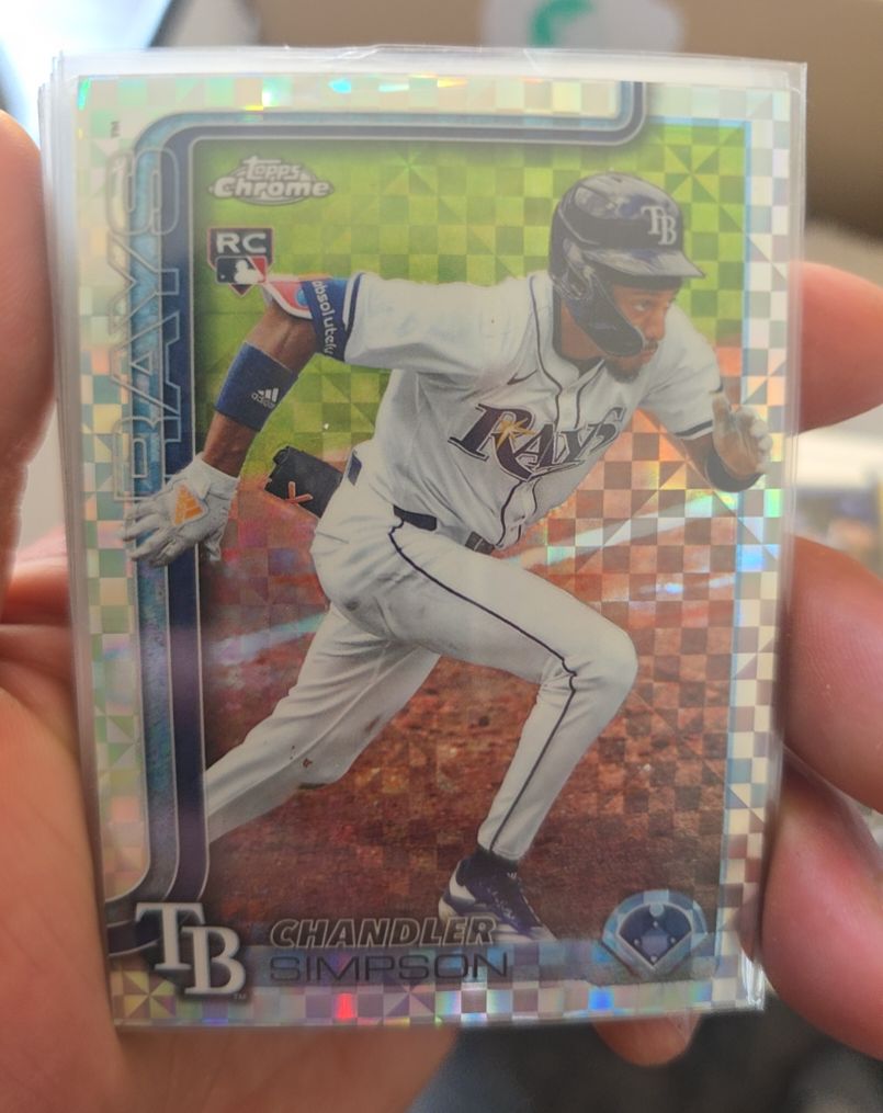 2025 Topps Chrome Update #USC179 Chandler Simpson — front