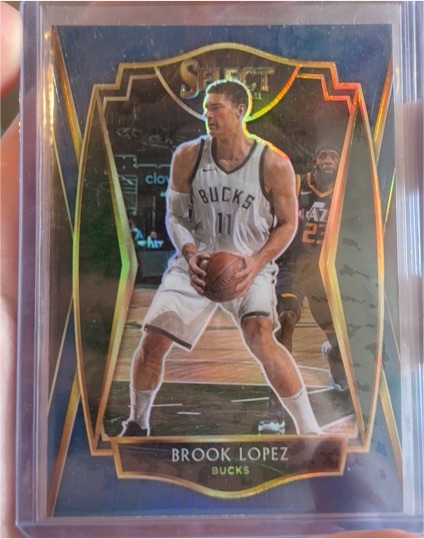 2020-21 Panini Select #152 Brook Lopez — front