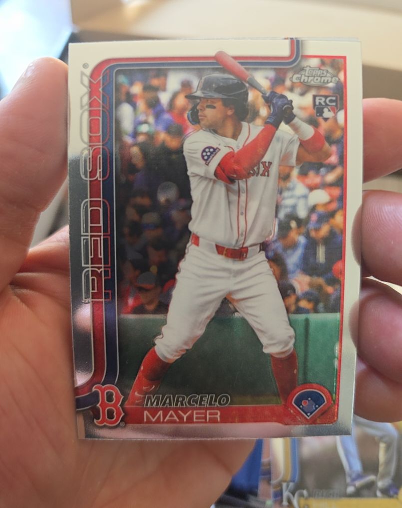 2025 Topps Chrome Update Series #USC9 Marcelo Mayer — front