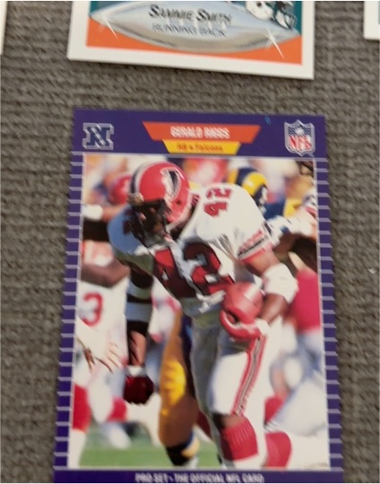 1989 Pro Set #502 Ronald Ross — front
