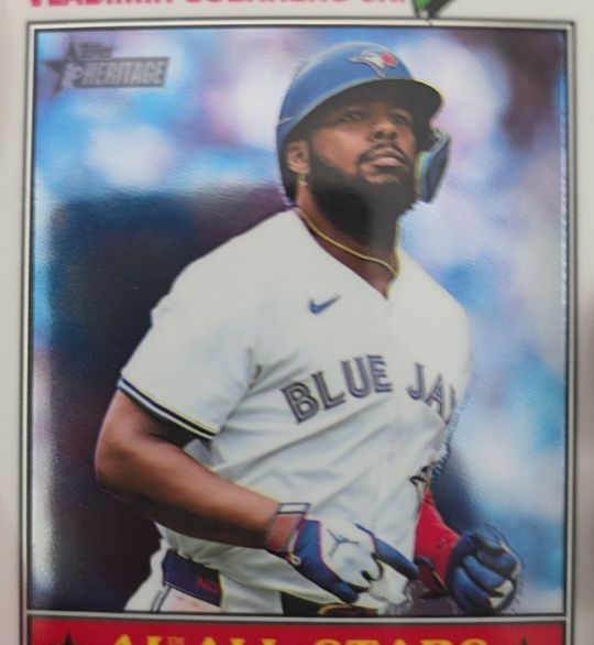 2026 Topps Heritage #46 Vladimir Guerrero Jr. — front