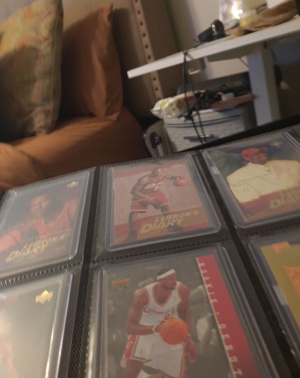 1999 Upper Deck LeBron James Diary #1 — front