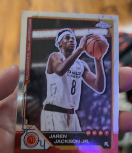 2025 Topps Chrome McDonald's All American #95 Jaren Jackson Jr. — front