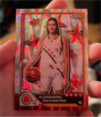 2025 Topps Chrome McDonald's All American #30 Alexandra Eschmeyer — front
