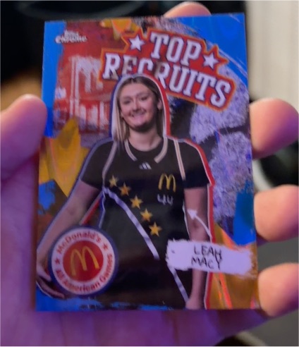 2025 Topps Chrome McDonald's All American #TP-24 Leah Macy — front
