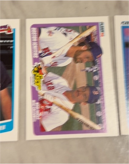 1990 Fleer #632 Wade Boggs / Mike Greenwell — front