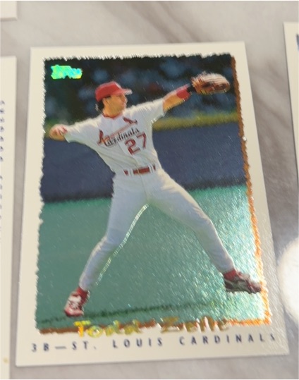 1995 Topps #319 Todd Zeile — front