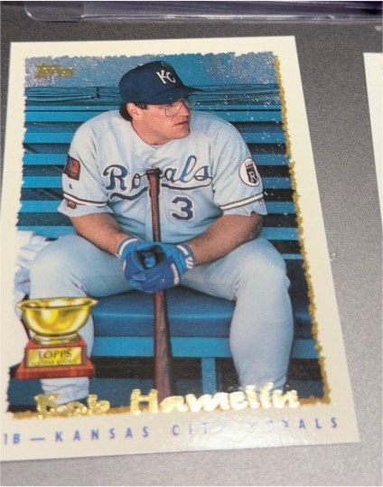 1995 Topps #143 Bob Hamelin — front