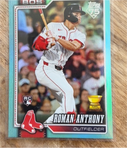 2026 Topps Series One #189 Roman Anthony — front