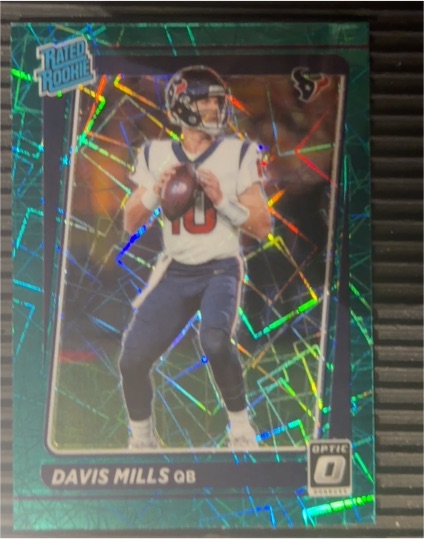 2021 Panini Donruss Optic #222 Davis Mills — front