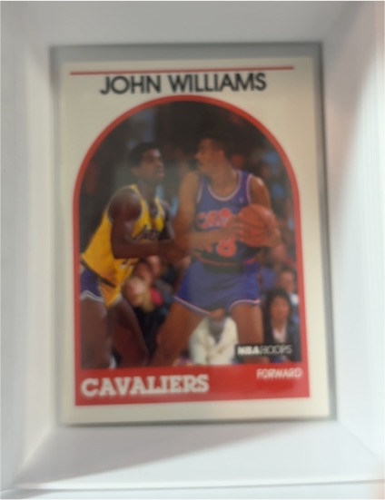 1989-90 NBA Hoops #118 John Williams — front