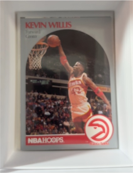 1990-91 NBA Hoops #37 Kevin Willis — front