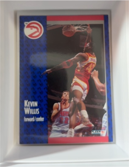 1991-92 Fleer #7 Kevin Willis — front