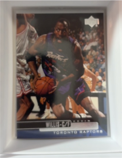 1999-00 Upper Deck #117 Kevin Willis Toronto Raptors — front