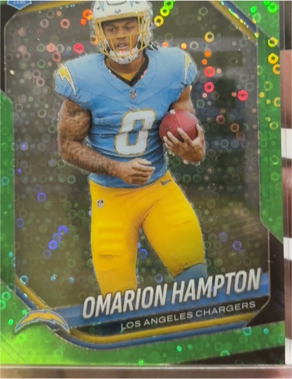 2025 Panini Prizm #355 Omarion Hampton — front
