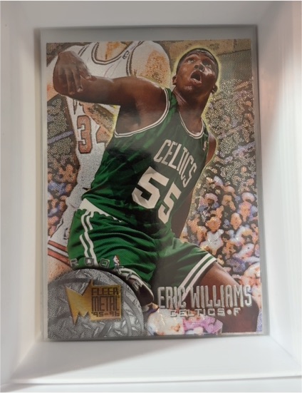 1995-96 Fleer Metal #129 Eric Williams Rookie Boston Celtics — front
