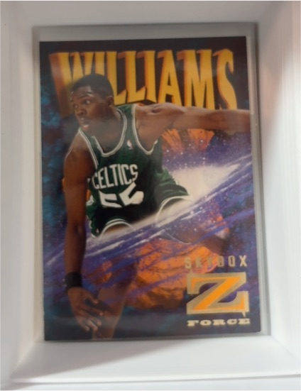 1996-97 Skybox Z-Force #7 Eric Williams — front