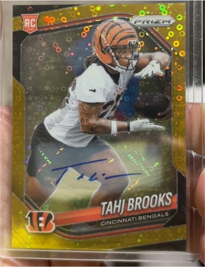 2025 Panini Prizm #335 Tahj Brooks — front
