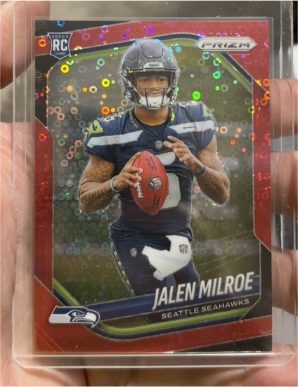 2025 Panini Prizm #317 Jalen Milroe — front