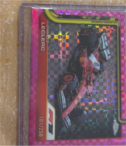 2025 Topps Chrome F1 #75 Charles Leclerc — front