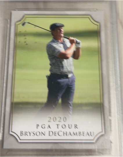 2020 PGA Tour Bryson DeChambeau — front