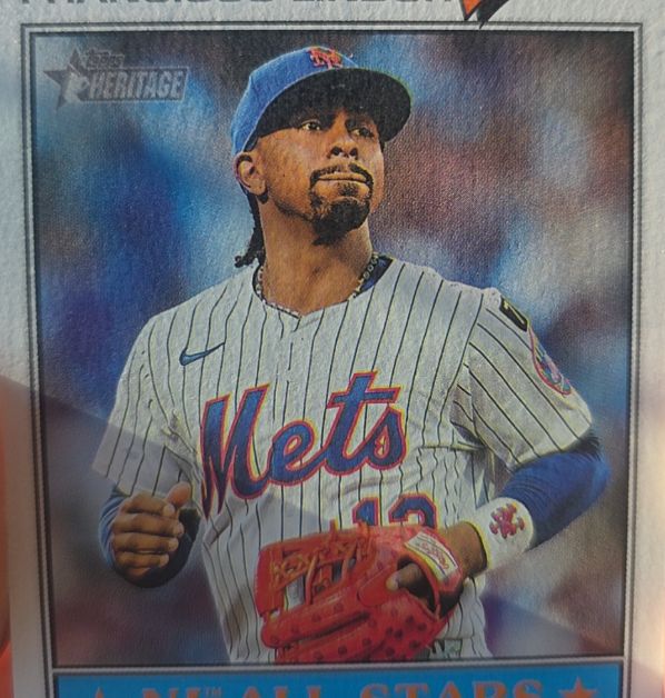2026 Topps Heritage #146 Francisco Lindor — front