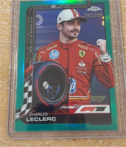 2025 Topps Chrome Formula 1 #292 Charles Leclerc — front