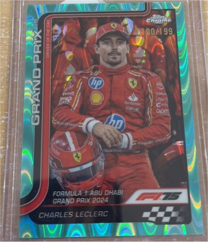 2025 Topps Chrome Formula 1 #145 Charles Leclerc — front