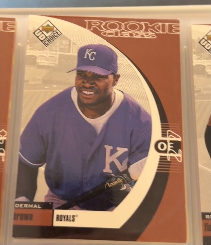 1999 Upper Deck Choice #11 Dermal Brown — front