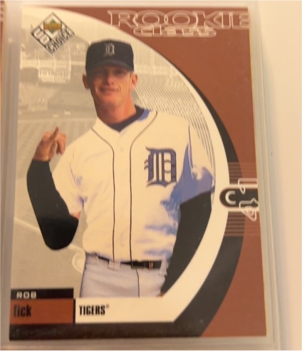 1999 Upper Deck UD Choice #12 Robert Fick — front