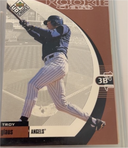 1999 Upper Deck UD Choice Rookie Class #15 Troy Glaus — front