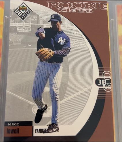 1999 Upper Deck UD Choice Rookie Class #23 Mike Lowell — front
