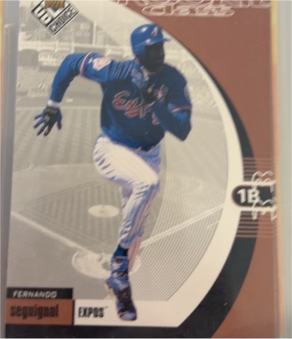 1999 Upper Deck UD Choice #18 Fernando Seguignol — front