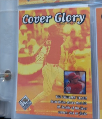 1999 Upper Deck UD Choice #43 Scott Rolen Cover Glory — front