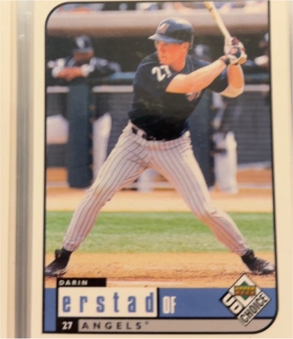 1999 Upper Deck UD Choice #47 Darin Erstad — front