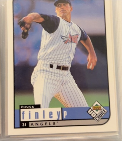 1999 Upper Deck Choice #48 Chuck Finley — front