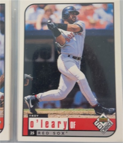 1999 Upper Deck UD Choice #63 Troy O'Leary — front