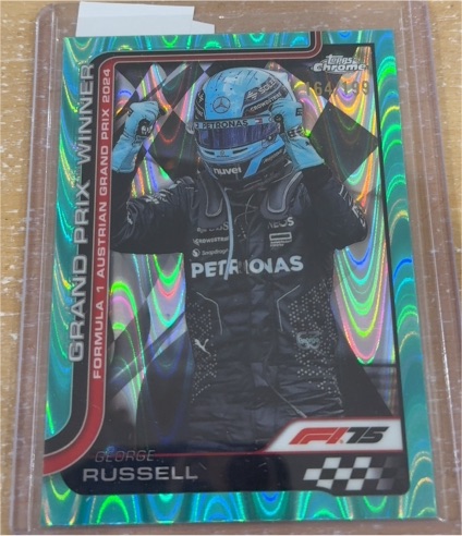 2025 Topps Chrome Formula 1 #103 George Russell — front