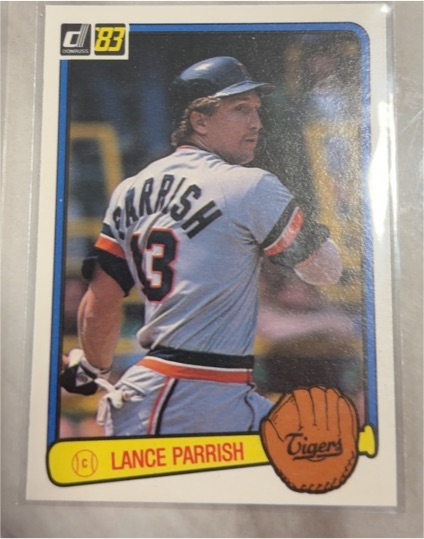 1983 Donruss #407 Lance Parrish — front