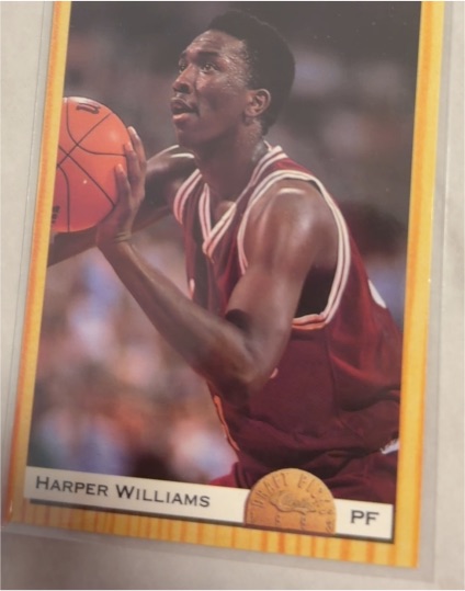 1993 Classic Draft Picks #101 Harper Williams — front