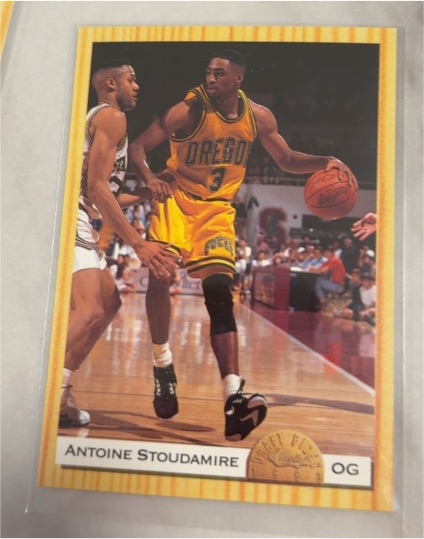 1993 Classic Draft Picks #69 Antoine Stoudamire — front