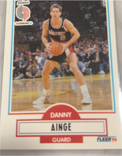 1990-91 Fleer Update #U-79 Danny Ainge — front