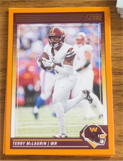 2024 Panini Score #285 Terry McLaurin — front