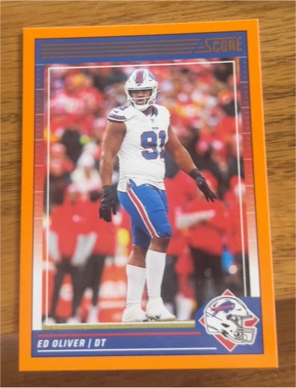 2024 Panini Score #33 Ed Oliver — front