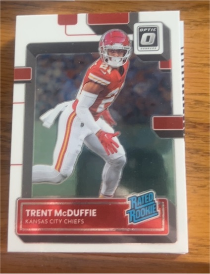 2022 Donruss Optic #247 Trent McDuffie — front